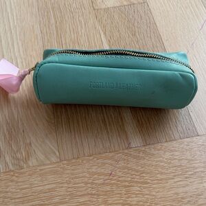 Portland Leather Mint Green Pencil Pouch